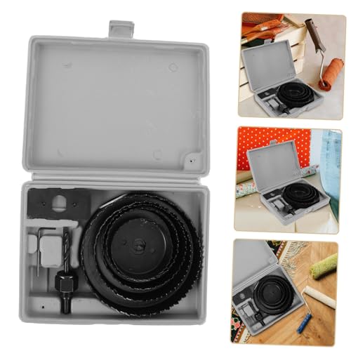 Set ajustable de brocas redondas para madera y yeso miniatura 4