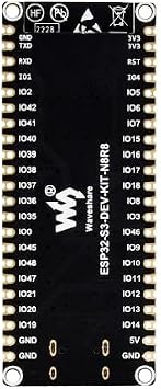 ESP32-S3 Microcontroller, 2.4GHz W-i-F-i Development Board, 240MHz Dual-Core Processor, ESP32-S3-WROOM-1 Module, with 16MB Flash, No Soldered Header ESP32-S3-DEV-KIT-N16R8