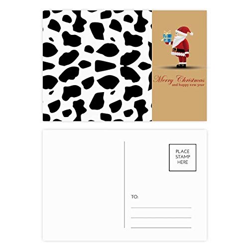 Cartes postales chien Père Noël lot de 20 correspondance hiver animaux