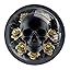 Skull Golden Rose