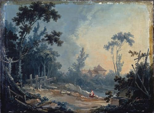 Cuadro en lienzo decorativo François Boucher de 60x90cm para paredes de casa