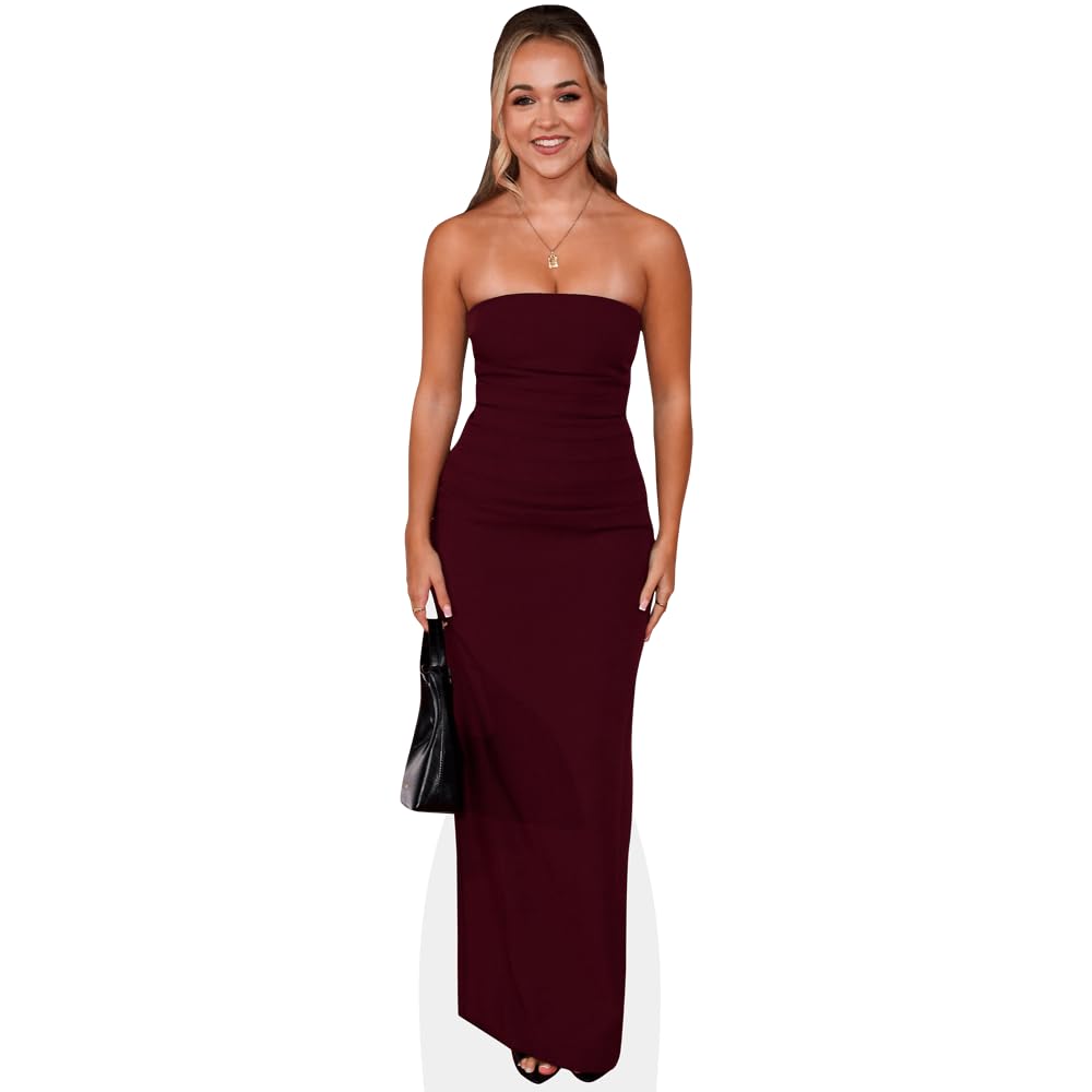 Ellie Dadd (Burgundy) Mini Size Cutout
