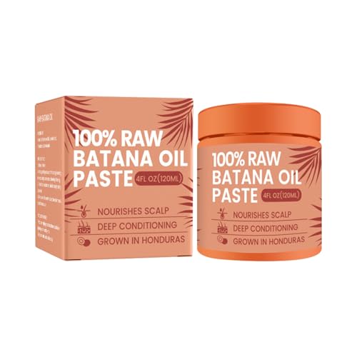 De Bata-na Crudo Para El Crecimiento Del Cabello, Con Brillo Y Fluidez Similares A La Seda, 120 Ml, Pasta Orgánica Para Adelgazar El Cabello Bata-na, Pasta Espesante Natural, Fortalece Las Hebr