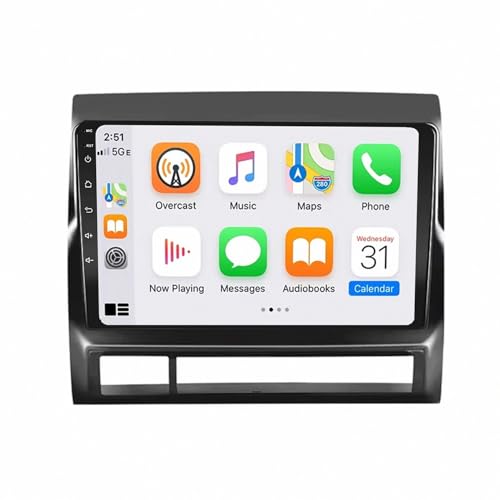 Pantalla para Toyota Tacoma 2005-2013 ideal para viajes largos en familia con GPS