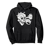 Rick & Morty Skull with R&M Eyes Pullover Hoodie