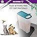 Iris Ohyama, Luftdichte Hundefutterbox, 7 l/3,5 kg, blau, Deckel mit Luftdichtem Verschluss, Kunststoff, für Hunde, Katzen, Leckerlis, Futterbehälter, BPA-frei, ATS-S