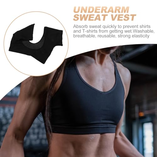 Didiseaon Gilet Anti-Transpiration Femme sans Manches Protège-Aisselles Respirant Et Lavable pour Sport Et Activités Extérieures Absorption Rapide De La Sueur Confortable Et Réutilisable – vue 7