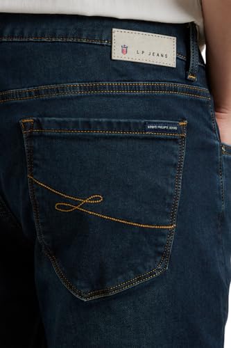 Image of Louis Philippe Men's Mid Rise Slim Jeans