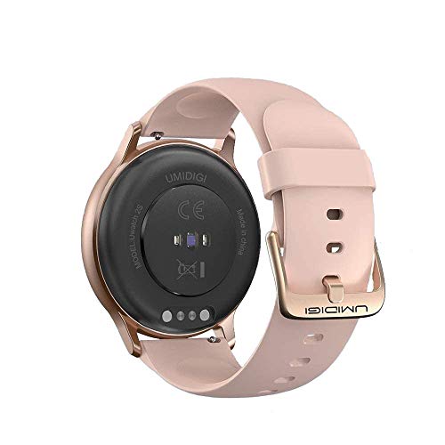 Smartwatch Umidigi Uwatch 2S - Rose Gold (Rosa) - Versão Português, Monitor de frequência cardíaca,