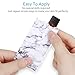 Skin|Sticker|Wrap|Decal Compatible with JUUL(4 Different Marble Style)(4 Pack)(No Device Included) Accessories Fit for JUUL