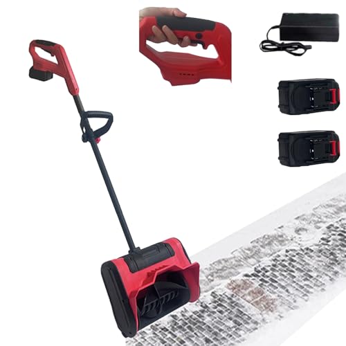 Hooha Schneefräse Akku 21v 2.0ah*2 &Ladegerät Geeignet für ältere Menschen/Frauen/Alleinlebende/Haushalt Schneeschaufeln Leicht Ergonomisch Schneefräsen Handgerät Snow Shovel mit Sicherheitsschalter Hooha Schneefräse Akku 21v 2.0ah*2 &Ladegerät Geeignet für ältere Menschen/Frauen/Alleinlebende/Haushalt Schneeschaufeln Leicht Ergonomisch Schneefräsen Handgerät Snow Shovel mit Sicherheitsschalter