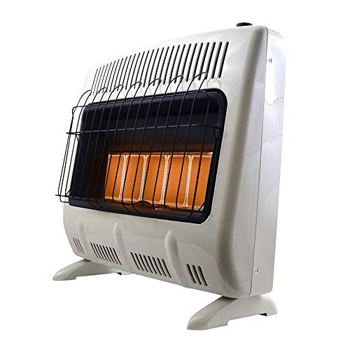 Mr. Heater Corporation F299830 Vent-Free 30,000 Btu Radiant Propane Heater, Heats Up To 500 Sqft Indoor Outdoor W/Battery Powered Ignition (2 Pack) #TOP5