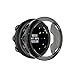 LDFAS Forerunner 45 Case, 42MM Silicone TPU Shock-Proof and Protector Cover Compatible for Garmin Forerunner 45/Swim 2 Smartwatch, Black