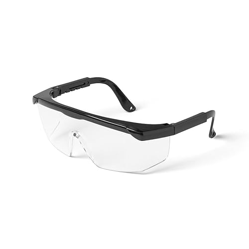 United Scientific Gafas de seguridad, lentes de policarbonato, diseñadas para trabajos industriales ligeros, construcción, paisajismo, carpintería y
