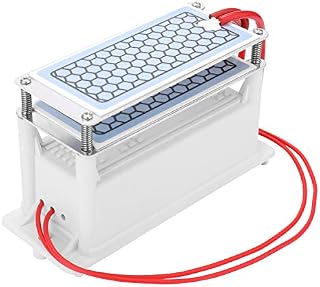 KKmoon Portable 10g/h Ceramic Ozone Generator Double Integrated Plate Ozonizer Water Air Purifier