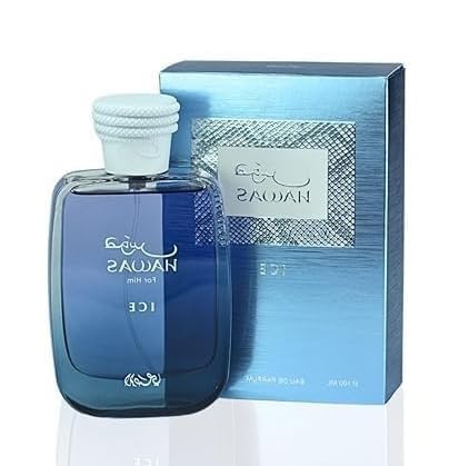 Mztkenan Hawas Ice For Him, Hawas Cologne For Men EDP | Long-Lasting Eau De Parfum | Fresh, Masculine Fragrance 3.4Oz(100ML)