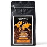 Ethiopian Yirgacheffe Whole Bean 12 Ounce Coffee - Medium Roast - Ehiopian Coffee