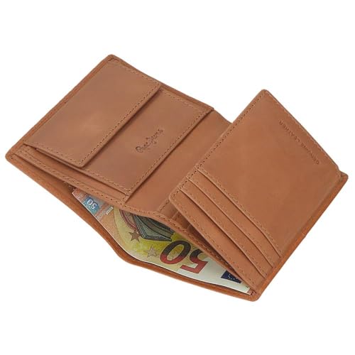 Pepe Jeans Cracker Portafoglio Verticale Con Portafoglio Beige 8,5X11,5X1 Cm Pelle By Joumma Bags, Beige, Taglia Unica, Portafoglio Verticale Con Portafoglio - 4