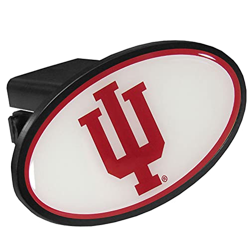 Siskiyou Sports NCAA Indiana Hoosiers Unisex Fan Shop Plastic Hitch Cover Class III, Team Colors