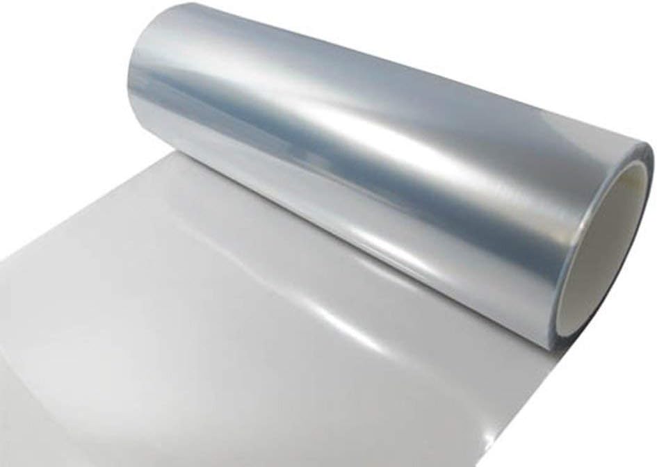 iJDMTOY 12 x 48 inches Clear"Invisible" Paint or Scratch Protection Vinyl Film For Headlight, Tail Lights, Bumper, Hood Bonnet, etc