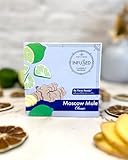 Moscow Mule Craft Cocktail Infusion Mixer - All Natural Mocktail & Alcohol Cocktail Infusion Kit - Gluten-Free & Vegan-Friendly Bartender Gifts for Women & Men - Spirits with Smoke