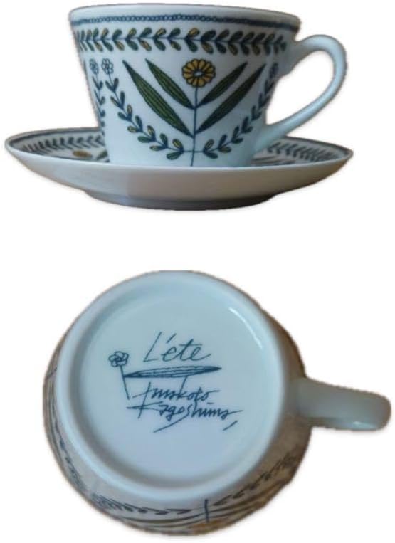 鹿児島 睦 L&rsquo;eteカップ&amp;ソーサーmakotokagoshima