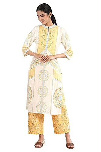 Image of Aurelia Women's Viscose Regular Fit Regular Kurta