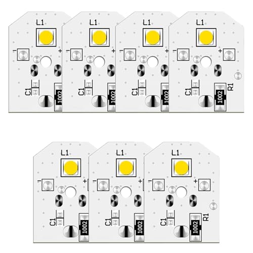 7PCS WR55X11132 Refrigerator LED Light for GE Refrigerator and Freezer Replacement Part WR55X25754 WR55X30602 PS4704284 3033142 WR55X48388