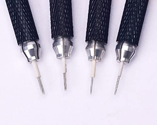 XIAOYU 10 Pieces Microblading Pens Kit Light Manual Fog Tattoo Eyebrow Pens for Makeup Handmade Eyebrow Tool Supplies(Gold) - Image 4