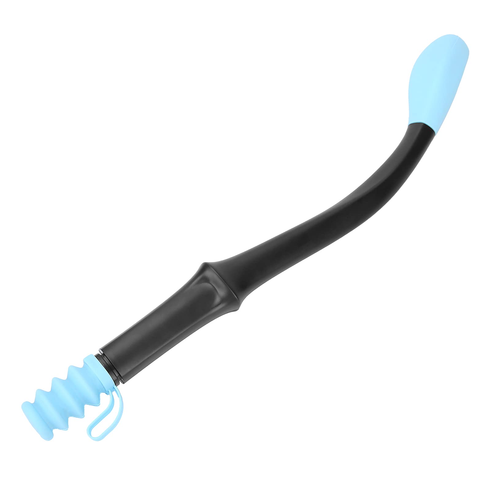 Ayudas para limpiar el papel higiénico, herramientas de ayuda para el baño de autoasistencia y comodidad de largo alcance para personas con movilidad limitada(Azul)
