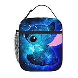 Kbudiany Cartoon Cute women Lunch Bag Neoprene Lightweight Insulated Thermal Anime Lunch Tote Fruit