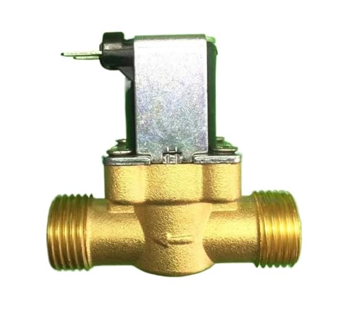 Électrovanne eau chaude 24V normalement ouverte G1/2 en laiton - 5