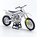 OEVTVR 1:12 Scale Diecast Dirt Bike Motorcycle Model – White Motocross Motorbike with Realistic Details, Alloy Body, Display Gift for Enthusiasts