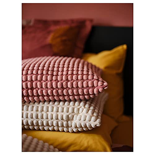 Housse de coussin ProTuning SVARTPOPPEL Rose clair 50x50 pour raviver un canapé terne