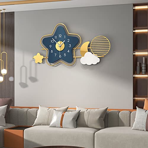 Horloge silencieuse quartz moderne pour salon et bureau