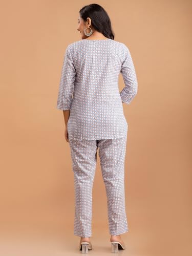 Image of feranoid Women Full Sleeves Cotton Nightsuits