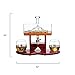 Whiskey Decanter Set, Liquor Dispenser for Home Bar, Crystal Glass - 1250ml Ship & 2 Whiskey Glasses Beautiful Stand, Gift for Dad, Husband or Boyfriend - The Wine Savant 100% Lead-Free