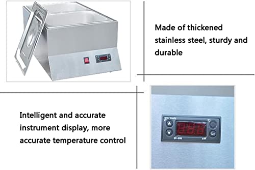Máquina Temperadora de Chocolate con 2 Calderos de Acero Inoxidable miniatura 3