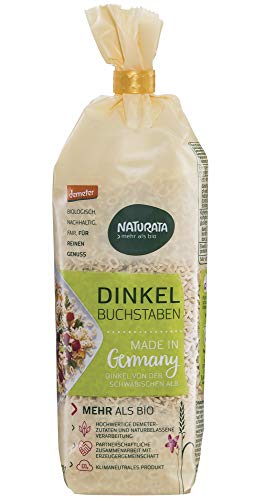 Buchstaben, Dinkel hell 1 x 250 g