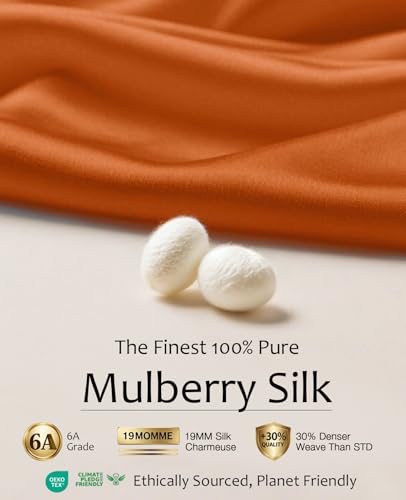 Image of MANSPHIL 100% Real Mulberry Silk Pocket Square for Men, 11x11 Inch Solid Handkerchiefs, Multi Colors