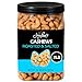 Jaybee's Extra Large Whole Cashews - Roasted And Salted - Great for Gift Giving or As Everyday Snack - Reusable Container - Certified Kosher (32 Ounces)