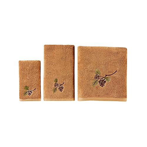 Skl Home By Saturday Knight Ltd. Pinehaven Fingertip Towel, Wheat #TOP2