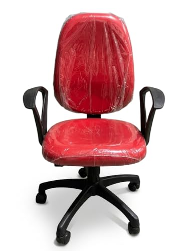 Image of FC Revolving Executive Desk Task Computer Office Ergonomic Living Room Home & Study Office Revolving Chairs (Red)