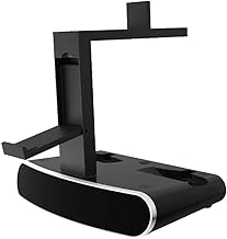 Upgraded PSVR2 Charging Station Stand Controller Charging Dock Station with VR-Headset Display Stand Controller Chargers Controller Charging Dock