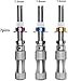 Tubular Cabinet Locks (3 Pack, Zinc Alloy), Keyed Alike Cam Lock Pick for Tool Box, RV Storage, Mailbox, 5/8