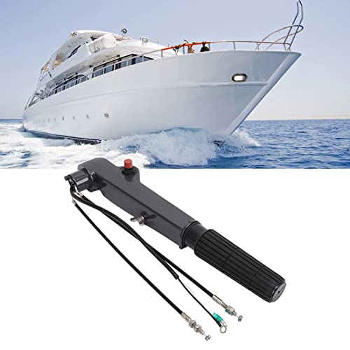 Outboard Motor Short Shaft Handle, Outboard Motor Engine Steering Tiller Arm, Motor Boat Trolling Motors Aluminium Alloy Handle for Ship Outboard Rigging System Assembly by Diydeg - Image 9