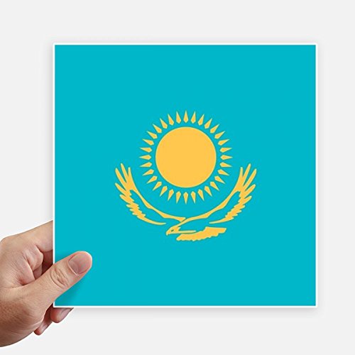 Stickers drapeau Kazakhstan 20cm DIYthinker décoration murale et pc finition premium - 2
