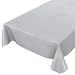 Produktbild ANRO Tischdecke Wachstuch abwaschbar Wachstuchtischdecke Wachstischdecke Nordic Style Hellgrau 100x140cm