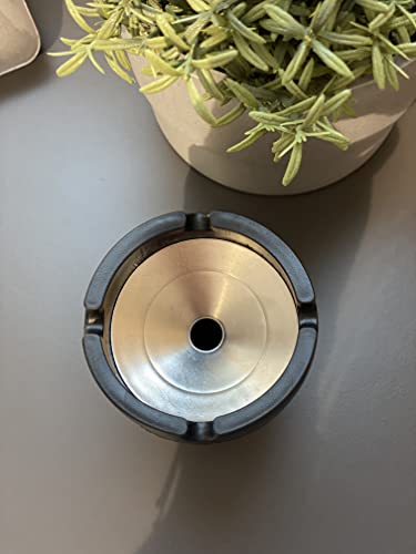 2 Pcs Smokeless Ashtray, Stainless Steel Inside, Smokeless Smell Proof Ashtray For Home And Car, Smokeless Ashtrays For Cigarettes Indoor #TOP7