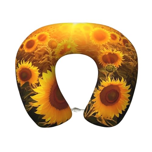 Almohada de espuma viscoelástica cervical negra única miniatura 1
